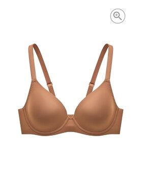 Understance Smooth Essentials FlexWire Demi Bra Teddy Bear Brown